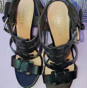 Worn with box Steve Madden dressy heels